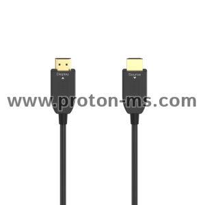 Hama Optical, Active HDMI™ Cable, Plug-Plug, 8K, Gold-Plated, 3 m
