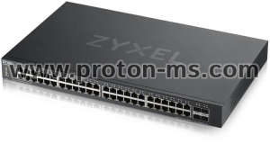Суич ZYXEL XGS1930-52, 52 портов управляем L3, 48x Gigabit, 4x SFP+ порта