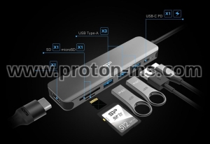 Silicon Power Boost SU20 7-in-1 docking station
