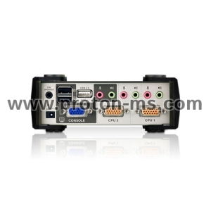 KVMP switch ATEN CS1732B 2-port, PS/2-USB, VGA, Audio, OSD