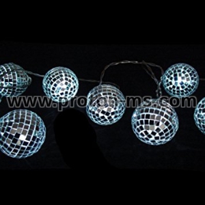 Disco Ball Lights, 10 Battery operated chain lights