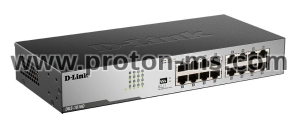 Switch D-Link DGS-1016D/E, 16 -port 10/100/1000, Desktop, rack mount
