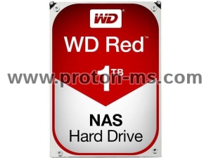 Хард диск WD RED, 1TB, 5400rpm, 64MB, SATA 3