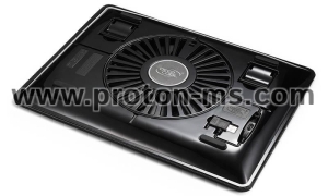 Notebook Cooler DeepCool N1, 15.6", 180 mm, Black