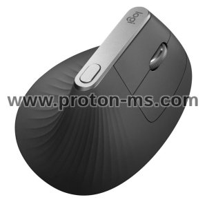 Безжична оптична мишка LOGITECH MX Vertical Advanced Ergonomic Graphite, Bluetooth