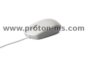 Optical Mouse RAPOO N100, USB, White
