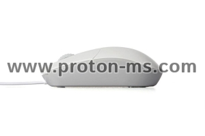 Оптична мишка RAPOO N100, USB, Бял