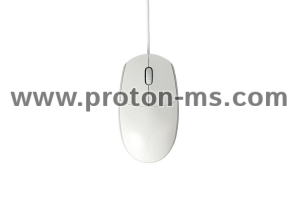 Optical Mouse RAPOO N100, USB, White