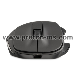 Hama "MW-500 Recharge" Optical 6-Button Wireless Mouse, Battery, Ergonomic, black
