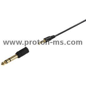 Hama "ShellTV" TV Headphones, Over-Ear, One-Sided, Long Cable (6 m), black