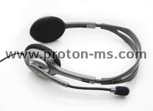 Stereo Headphones Logitech H110, 3.5mm