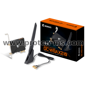 Wireless GIGABYTE AORUS X210 Intel® WIFI 6Е 2x2 802.11ax, Bluetooth 5.2