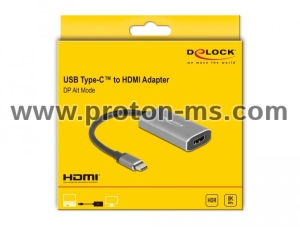 Delock USB Type-C™ Adapter to HDMI (DP Alt Mode) 8K with HDR function