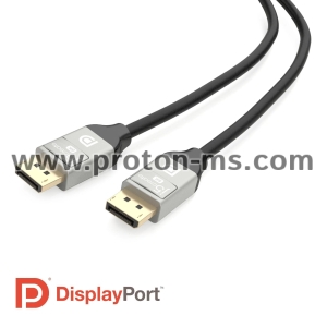 Кабел j5create JDC43,8K  DisplayPort мъжко - DP мъжко, 2 м
