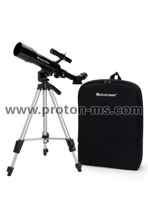 Portable Telescope Celestron TRAVEL SCOPE 50, Refractor, with backpack