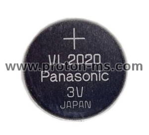 Rechargeable Lithium  Button Battery VL2020 HFN 3V 20 mAh  PANASONIC