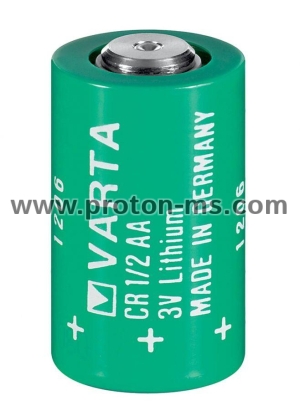 Lithium industrial battery CR-1/2AA  3V  1000mAh  VARTA