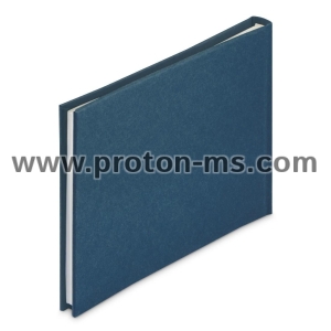 Hama "Wrinkled" Bookbound Album, 24x17 cm, 36 White Pages, blue