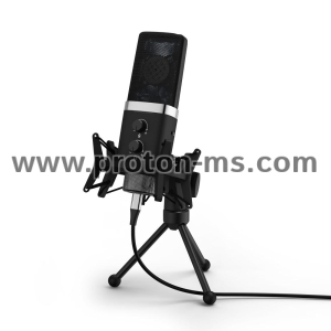 Настолен микрофон HAMA uRage Stream 900 HD Studio, Черен