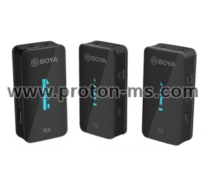 BOYA 2.4GHz Ultra-compact Wireless Microphone System BY-XM6-S2