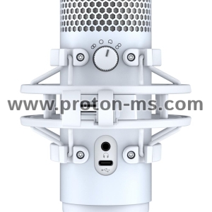 Desktop Microphone HyperX QuadCast S White
