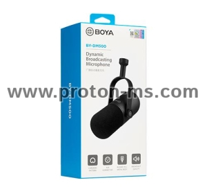 BOYA Dynamic Broadcasting Microphone BY-DM500, XLR