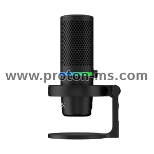 Настолен микрофон HyperX DuoCast, USB, Черен