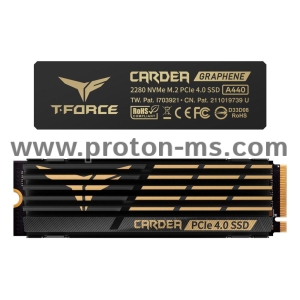 SSD Team Group T-Force Cardea A440, M.2 2280 1TB PCI-e 4.0 x4 NVMe 1.4 with Heatsink