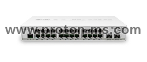 Switch Mikrotik CRS326-24G-2S+IN, 24xGigabit LAN, 2xSFP+ cages