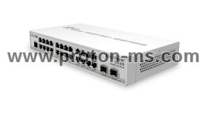 Суич Mikrotik CRS326-24G-2S+IN, 24xGigabit LAN, 2xSFP+ cages