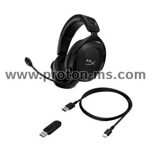 Геймърски слушалки HyperX Cloud Stinger 2 Безжични с Микрофон, Черен