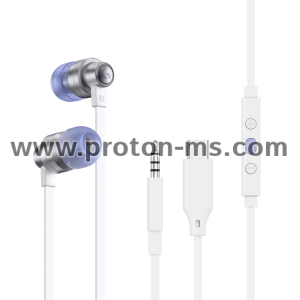 Gaming Earphone Logitech G333 In-ear, 3.5 mm + USB-C adapter, White