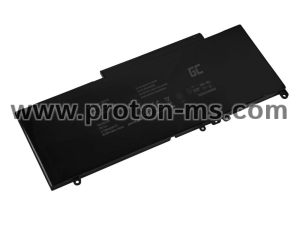 Батерия за лаптоп Dell Latitude E5250 E5450 E5550 G5M10 0WYJC2  7,6V 6200mAh GREEN CELL
