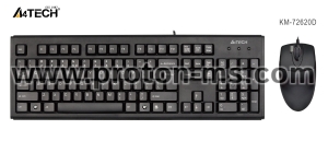 Keyboard Set A4TECH KM-72620, Black