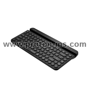 Wireless Keyboard A4TECH FBK30, Bluetooth & 2.4G, Black, Smartphone Cradle