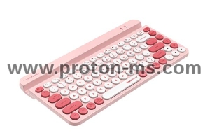 Wireless Keyboard A4TECH FBK30, Bluetooth & 2.4G, Raspberry, Smartphone Cradle