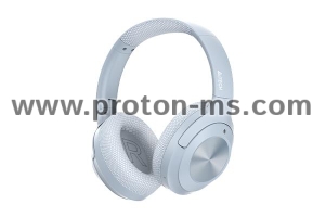 Блутут слушалки с микрофон А4tech BH220, Bluetooth v.5.3, Сини