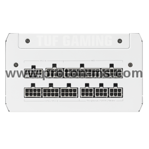 Захранващ блок ASUS TUF Gaming White 1000W, 80+ Gold PCIe 5.0, Fully Modular