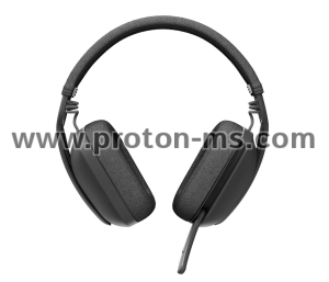Блутут слушалки Logitech Zone Vibe 125, Микрофон, Черни