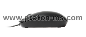 Оптична мишка RAPOO N200, USB, Черен