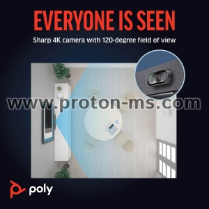 Система за видеоконферентна връзка Poly Studio R30, USB