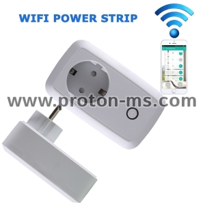 Умен Контакт WiFi Smart Remote Control Power Socket Outlet with Timer Function Control