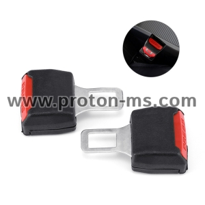 Car Seat Belt Clip Extender Safety Seatbelt Lock Buckle Plug Thick Insert Socket 