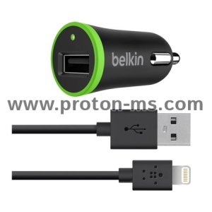 Зарядно 10W Belkin мрежа 220V и за автомобил 12V с кабел за iPhone и iPad