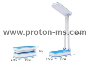 LED Portable Foldable Rechargeable Desk Lamp TOPWELL