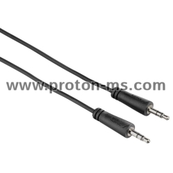 Аудио кабел HAMA 122309, 2 x 3.5мм стерео жак мъжко , 3,0м.