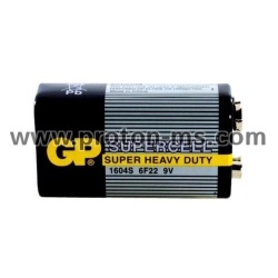 Цинк карбонова батерия GP 6F22 /9V/ Supercell 1604E 1 бр.