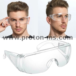 Защитни Предпазни работни очила, Прозрачни, Пластмасови