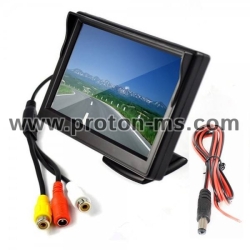 7 inch TFT LCD Color Monitor Pillow TFT LCD Full Color Display Monitor with Remote Control Available for VCD / DVD / GPS / CAMERA