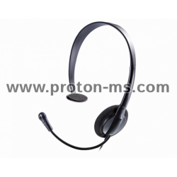Headphones HAMA-53982/51616, Essential HS-300, Black